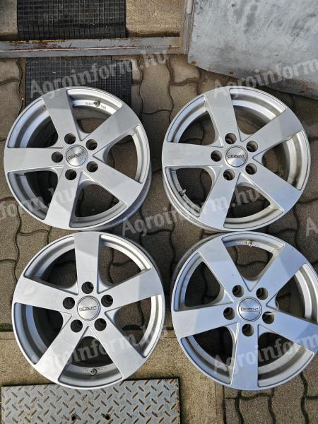 5x114,3 6,5x16 ET35 Dezent újszerű alufelni Nissan, Kia, Mazda, Toyota