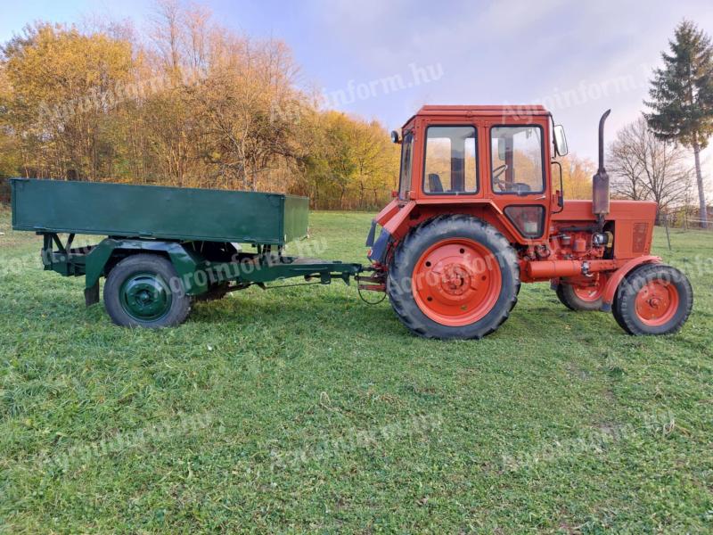 Pótkocsi,  Erdőgép 3FU - FIX kivitel,  ráfutófékes,  műszakis,  jó állapotban eladó