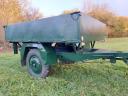 Pótkocsi,  Erdőgép 3FU - FIX kivitel,  ráfutófékes,  műszakis,  jó állapotban eladó