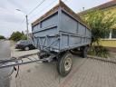 Pótkocsi HW6011 piros rendszámmal, műszakival, tulajdonostól, csak gabonaszállításra használva