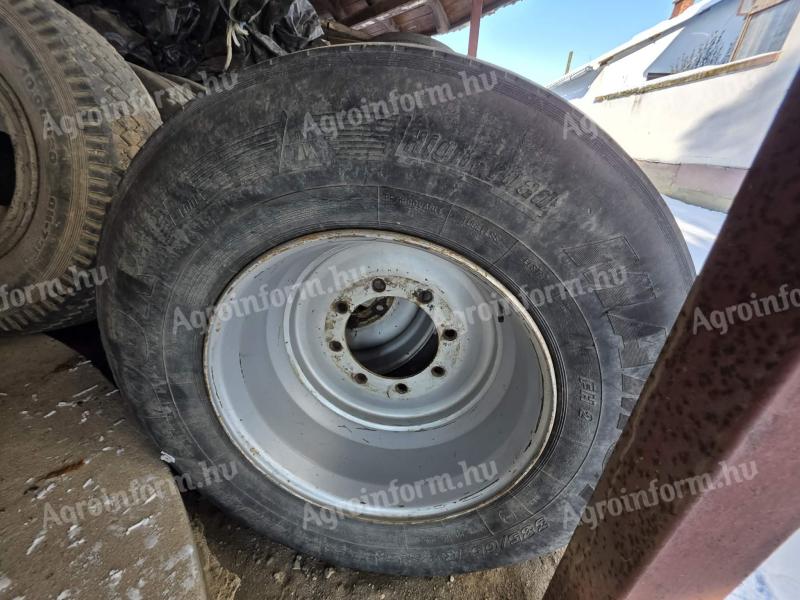 HW8011-es kamionkerék, 385/65 R22.5, 8 lyukas kamionkerekek, 4 db