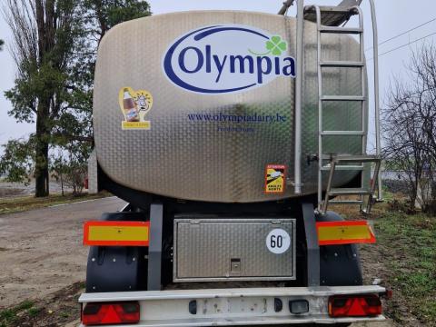 Saválló tartálykocsi 15200l rozsdamentes acél Saválló tartálykocsi 15200l rozsdamentes acél