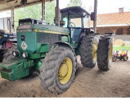 John Deere 4755 traktor eladó családi gazdaságból