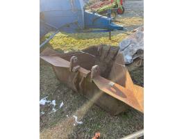 Forgó kotróhoz munkaeszköz: profil árokásó kanál eladó