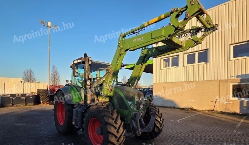 Fendt 516 Vario S4 homlokrakodóval