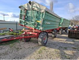 2db Farmtech 16 tonna össztömegű pótkocsi eladó