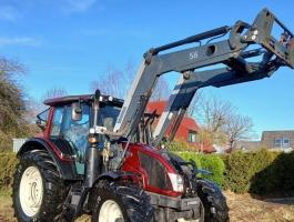 Valtra N 103.4 H3 homlokrakodóval
