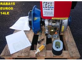 RÁBA15 ÚJ Euro5 14Le DIESEL MOTOR CSEREMOTOR Felszerelés GARANCIÁVAL