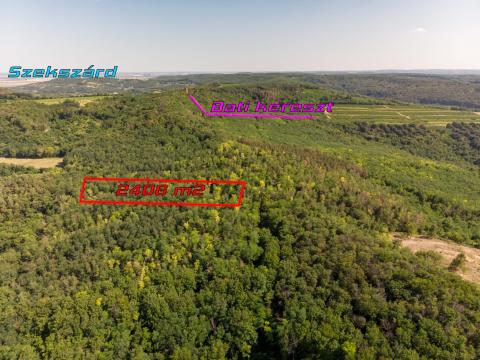 Szekszárd, 2406 m² erdő