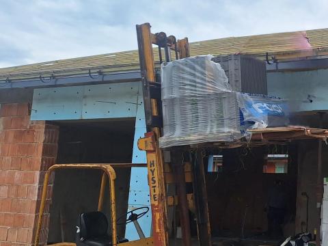 Hyster 35 tereptargonca eladó kiváló állapotban Hyster 35 tereptargonca eladó kiváló állapotban