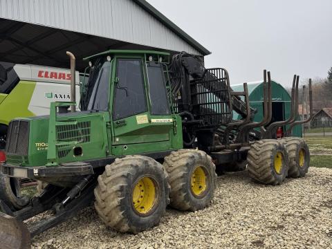 John Deere 1110D ECO3 forwarder jó állapotban eladó
