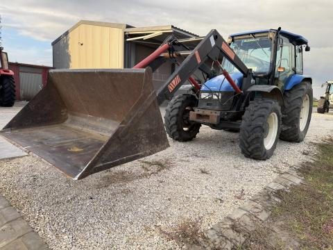 NEW HOLLAND,  CASE IH traktorokra Black Power homlokrakodó traktor