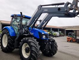 New Holland T6.175EC homlokrakodóval