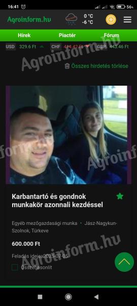 Karbantartó,  házgondnokság