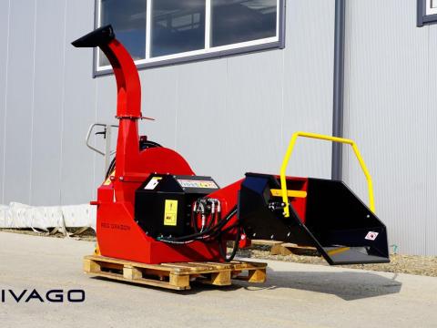 Ágdaráló traktorhoz - kardánhajtás – REMET RT-690RH (PRO) – saját hidraulika rendszer