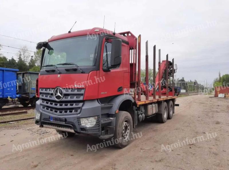 Mercedes Arocs 6x4 rönkszállító teherautó - 0%Áfa - Leszállítva