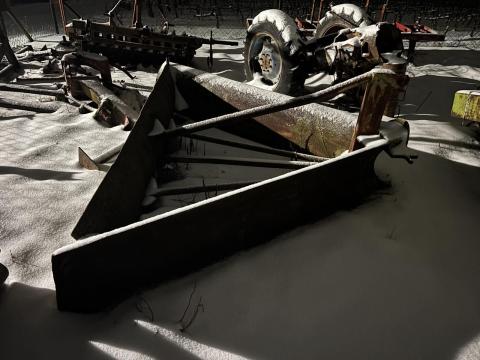 Hótoló V alakú hóeke tolólap