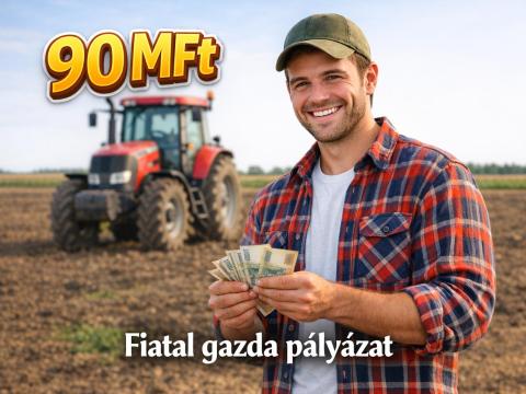 Fiatal Gazda 2026 Pályázat készítés