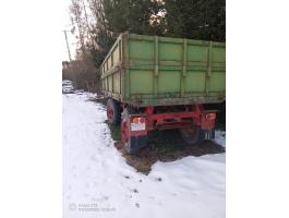 Pótkocsi billenő platós eladó