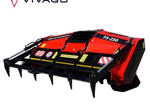 Erdészeti szárzúzó-mulcsozó – REMET F5-250