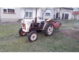 Eladó Satoh S500 traktor talajmaróval, 17 LE, jó állapotban