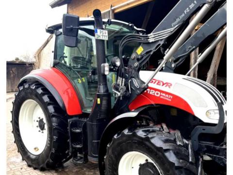 Steyr 4120 Multi - 0%Áfa - Leszállítva - Hidrugó- 2620 óràs - 2018