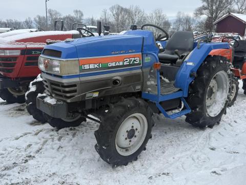 Iseki GEAS 273 japán kistraktor – 27 LE,  4x4,  kiváló állapot