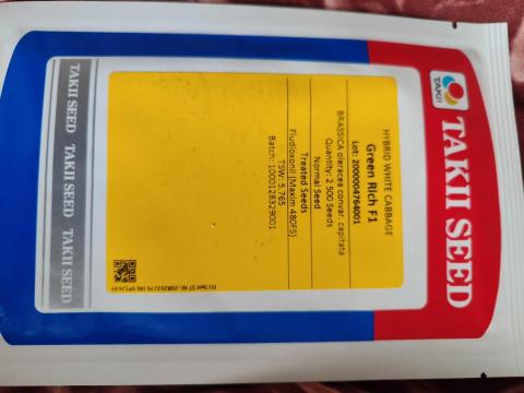 Lapos káposzta vetőmag green rich