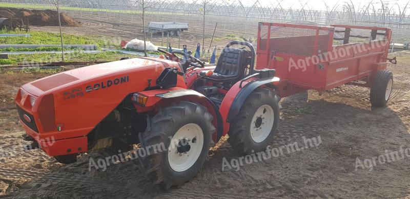 Megkímélt Goldoni Euro 45 RS (1775 üzemóra) + GÉPSOR + SZŰRŐK eladó