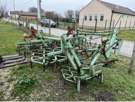 Fogas kombinátor eladó, 3,5 m széles, hidraulikus nyitással