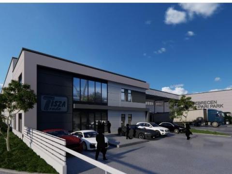 Eladó új építésű ipari csarnok Debrecenben, a Déli Ipari Parkban