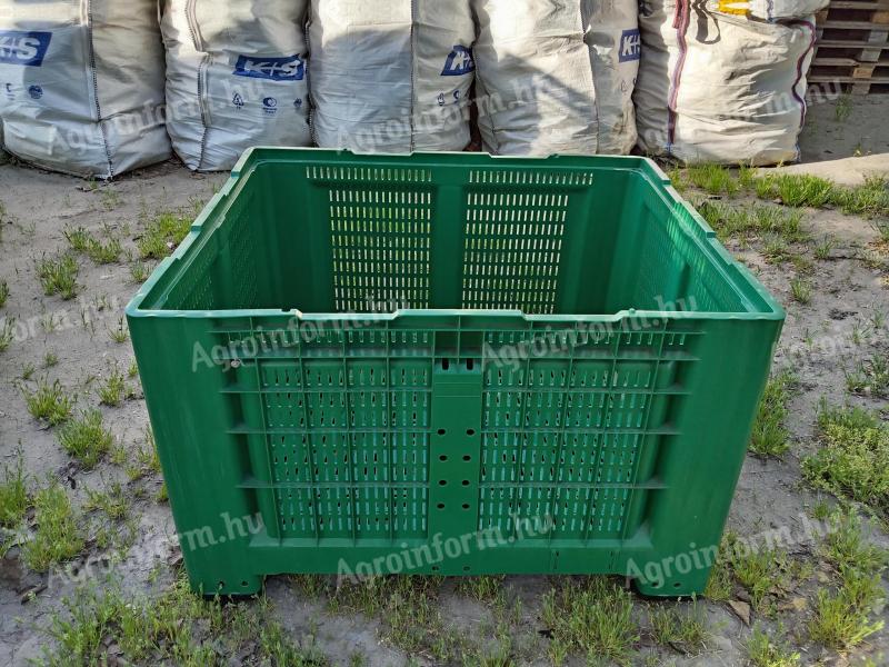 Használt műanyag konténer