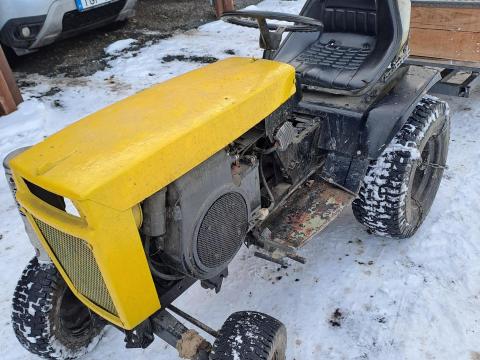 Kohler kistraktor pótkocsival eladó