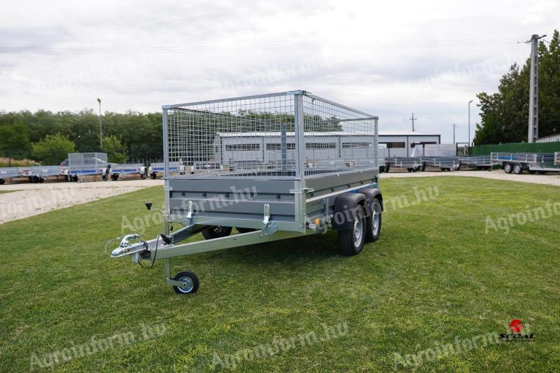 Új SEBAL Solidus 263 utánfutó ráccsal és rendszámmal – bruttó 917 000 Ft