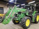 John deere 6150M traktor homlokrakodóval