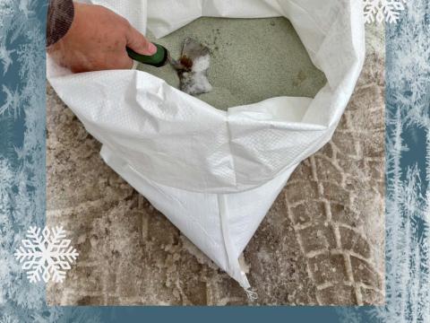 50×90 cm laminált PP zsák – felül lézervágott, takarmányos és terményes zsák