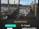 Vadbiztos kerítés P-Tech vadháló, trapéz drótháló