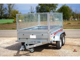 Új SEBAL - 2P233 utánfutó rácsos magasítóval most csak 718.000 Ft