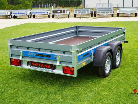 Új SEBAL - Solidus MAX 300 extra erős (2000 kg) fékes utánfutó bruttó 1.329.000 Ft