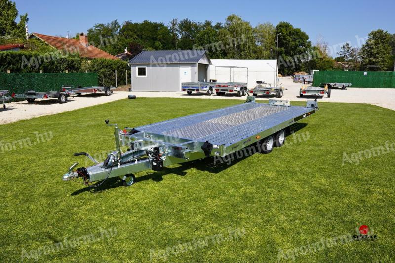 Új Prémium SEBAL - GT Kippbar 470 (2700 kg) autószállító utánfutó 2.690.000 Ft helyett bruttó 2.490.000 Ft