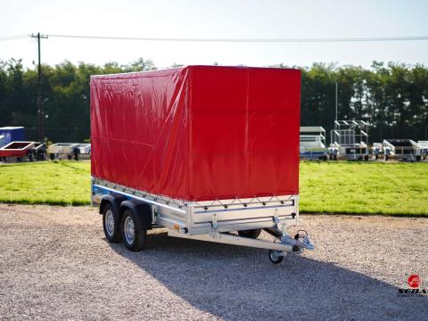 Új SEBAL - SOLIDUS 300, 2 tengelyes utánfutó ponyvával (300 x 150 cm), bruttó 958.000 Ft