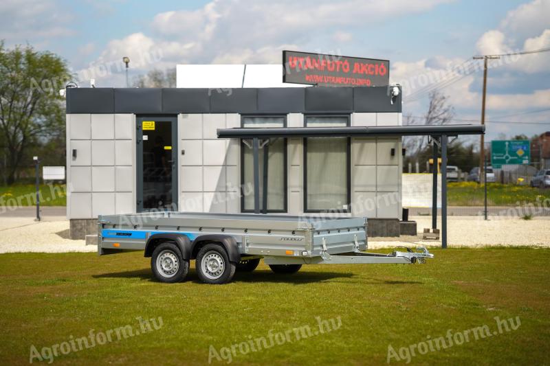 Új SEBAL - SOLIDUS 330 - 2 tengelyes utánfutó (330 x 150 cm) bruttó 769.000 Ft