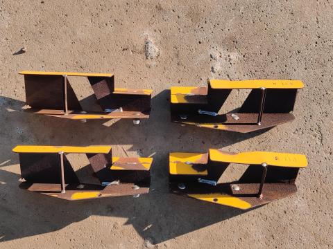 Bogballe E1T szórólapát garnitúra