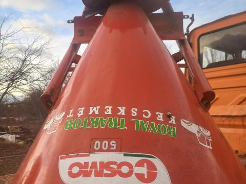 Műtrágyaszóró 5 màzsás kevesett futott törőrácsos