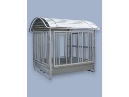 Fedeles hengerbála etető – 12 férőhelyes