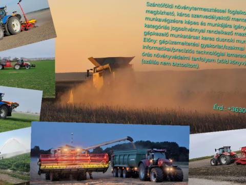 Mezőgazdasági gépkezelő