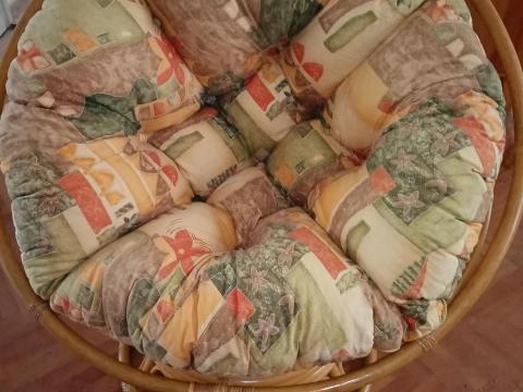 Rattan forgófotel eladó