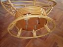 Rattan forgófotel eladó