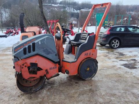 HAMM HD 8 dupla vibrációs úthenger