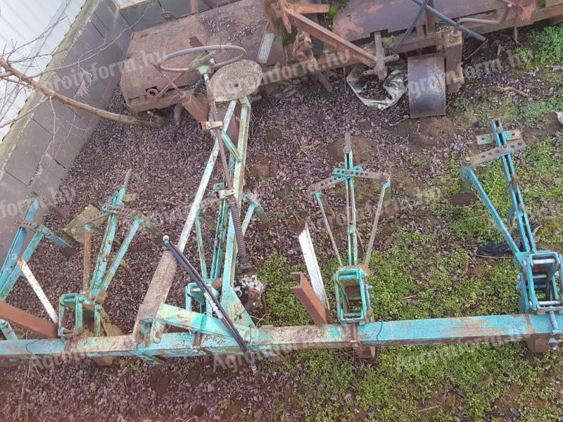 4 soros sorközművelő kultivátor